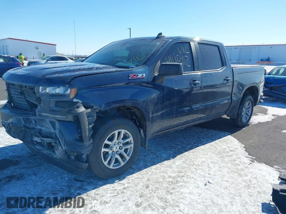2021 Chevrolet Silverado 1500 RST with VIN 3GCUYEEDXMG396815, listed as a IAAI auction lot 41615912 with 95,672 mi miles. Bid and sale history available at carsss.com. Image 17.