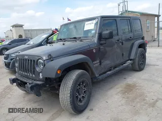 2017 Jeep Wrangler Unlimited Sport with VIN 1C4BJWDG8HL545289, listed as a IAAI auction lot 41978256 with 117,153 mi miles and . Bid and sale history available at DreamBid. Image 18.