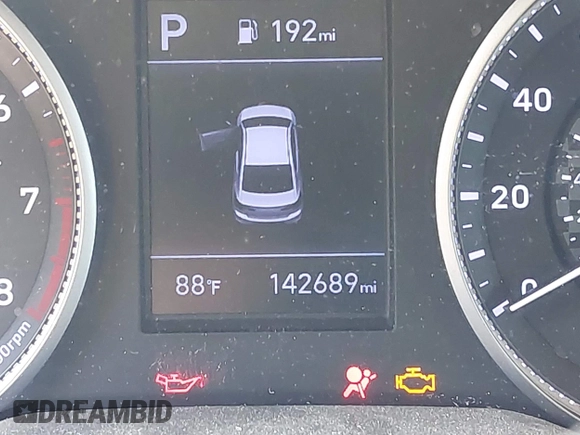 2020 Hyundai Elantra SEL with VIN 5NPD84LF9LH573844, listed as a IAAI auction lot 42232447 with 142,689 mi miles and . Bid and sale history available at DreamBid. Image 16.