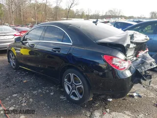 2018 Mercedes-Benz CLA with VIN WDDSJ4EB5JN606556, listed as a IAAI auction lot 41580048 with 150,368 mi miles. Bid and sale history available at carsss.com. Image 3.