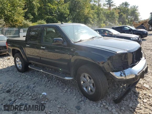 2012 GMC Canyon SLT with VIN 1GTH6NFP6C8143639, listed as a Copart auction lot 72402344 with 98,290 mi miles and Salvage Title. Bid and sale history available at carsss.com. Image 4.