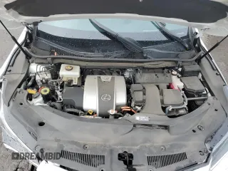 2017 Lexus RX 450h z VIN 2T2BGMCA8HC019280, wystawiony jako Copart lot #51583895 z przebiegiem 38 881 mil mil oraz Szkoda całkowita • Salvage title. Historia ofert i sprzedaży dostępna na DreamBid. Obrazek 12.