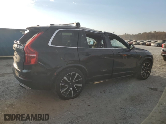 2020 Volvo XC90 Momentum with VIN YV4A221K2L1575092, listed as a Copart auction lot 76406664 with 44,099 mi miles and Salvage Title. Bid and sale history available at DreamBid. Image 3.