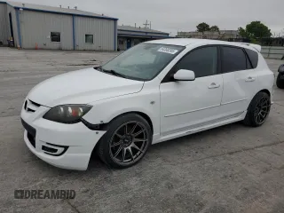 2007 Mazda 3 Mazdaspeed3 Sport z VIN JM1BK34L771748449, wystawiony jako Copart lot #54368285 z przebiegiem Nie podano mil oraz Czysty tytuł • Clean title. Historia ofert i sprzedaży dostępna na DreamBid. Obrazek 1.