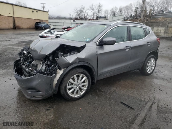 2021 Nissan Rogue Sport SV with VIN JN1BJ1BW7MW430112, listed as a Copart auction lot 49638695 with 42,714 mi miles and Salvage Title. Bid and sale history available at carsss.com. Image 1.