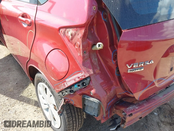 2017 Nissan Note S Plus with VIN 3N1CE2CP3HL374073, listed as a IAAI auction lot 42183394 with 54,468 mi miles and . Bid and sale history available at DreamBid. Image 13.