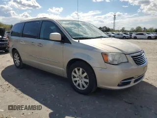 2014 Chrysler Town & Country Touring with VIN 2C4RC1BG1ER317328, listed as a Copart auction lot 52512345 with 128,099 mi miles and Clean Title. Bid and sale history available at DreamBid. Image 4.