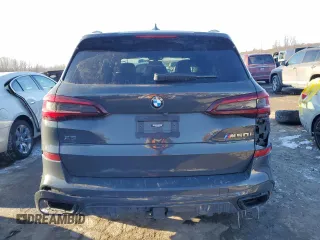 2022 BMW X5 M50i with VIN 5UXJU4C06N9M13151, listed as a Copart auction lot 45640985 with 0 mi miles and Salvage Title. Bid and sale history available at carsss.com. Image 6.