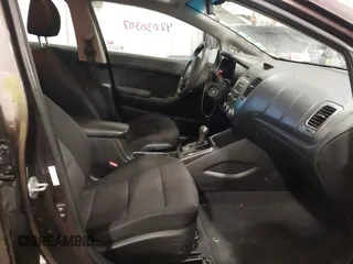 2017 Kia Forte LX with VIN 3KPFK4A71HE056667, listed as a IAAI auction lot 42030307 with 99,320 mi miles. Bid and sale history available at carsss.com. Image 5.