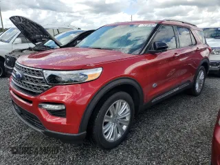 2023 Ford Explorer King Ranch z VIN 1FM5K8LC3PGC34392, wystawiony jako Copart lot #74187924 z przebiegiem 3 416 mil mil oraz Nie do naprawy • Non repairable. Historia ofert i sprzedaży dostępna na DreamBid. Obrazek 1.