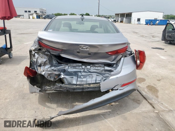 2017 Hyundai Elantra SE with VIN 5NPD74LF4HH134559, listed as a Copart auction lot 57276095 with 121,345 mi miles and Salvage title. Bid and sale history available at DreamBid. Image 6.