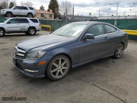 2013 Mercedes-Benz C-Class C 250 with VIN WDDGJ4HBXDG017447, listed as a Copart auction lot 50173635 with 160,870 mi miles and Clean Title. Bid and sale history available at carsss.com. Image 1.