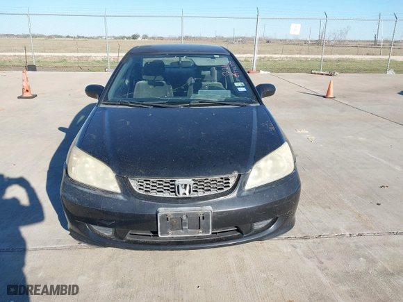 2004 Honda Civic VP with VIN 1HGEM22154L048837, listed as a IAAI auction lot 41734394 with 1 mi miles. Bid and sale history available at carsss.com. Image 6.