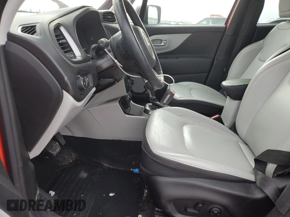 2020 Jeep Renegade Limited with VIN ZACNJAD14LPL42185, listed as a Copart auction lot 46510075 with 68,960 mi miles and Salvage title. Bid and sale history available at DreamBid. Image 7.