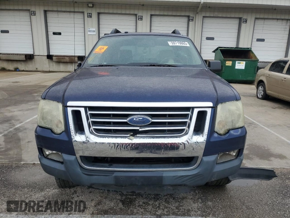 2007 Ford Explorer Sport Trac XLT with VIN 1FMEU51K27UA64546, listed as a Copart auction lot 59719865 with 183,192 mi miles and Salvage title. Bid and sale history available at DreamBid. Image 5.