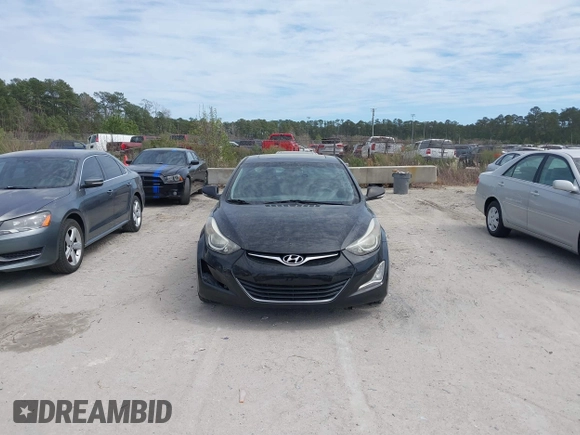2016 Hyundai Elantra SE with VIN 5NPDH4AE7GH715222, listed as a IAAI auction lot 41847594 with 100,791 mi miles and . Bid and sale history available at DreamBid. Image 12.