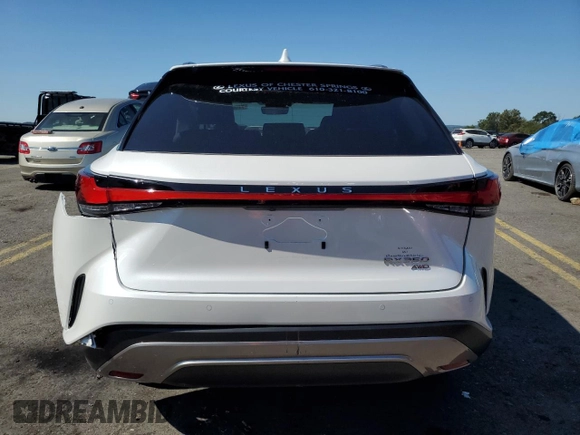 2024 Lexus RX with VIN 2T2BAMCA3RC069135, listed as a Copart auction lot 71092764 with 4,560 mi miles and Salvage Title. Bid and sale history available at carsss.com. Image 6.