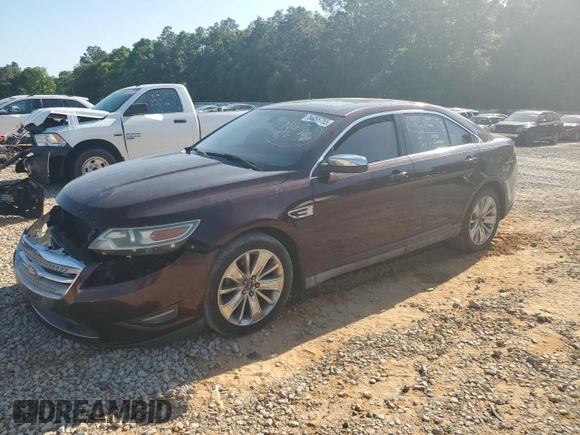 2011 Ford Taurus Limited with VIN 1FAHP2FW8BG168930, listed as a Copart auction lot 53065755 with 170,111 mi miles and Salvage Title. Bid and sale history available at DreamBid. Image 1.