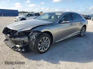 2018 Lexus LS with VIN JTHB51FF4J5001005, listed as a Copart auction lot 85226174 with 51,640 mi miles and Salvage Title. Bid and sale history available at carsss.com. Image 1.