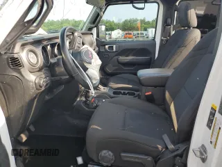 2021 Jeep Wrangler Unlimited 80th Anniversary z VIN 1C4HJXDG4MW794519, wystawiony jako Copart lot #60116105 z przebiegiem 25 708 mil mil oraz Szkoda całkowita • Salvage title. Historia ofert i sprzedaży dostępna na DreamBid. Obrazek 7.