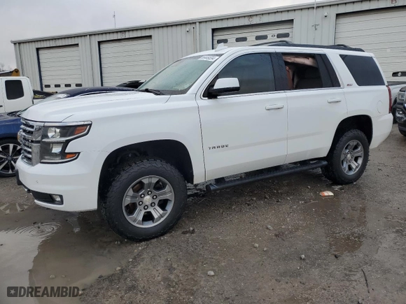2019 Chevrolet Tahoe LT with VIN 1GNSKBKCXKR320292, listed as a Copart auction lot 86449594 with 117,924 mi miles and Non Repairable. Bid and sale history available at carsss.com. Image 1.