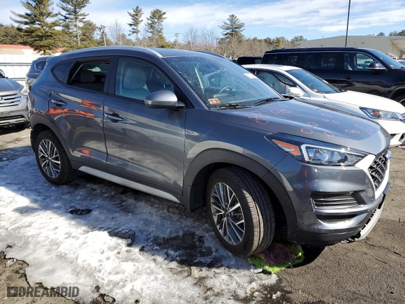 2019 Hyundai Tucson SEL with VIN KM8J3CAL2KU002796, listed as a Copart auction lot 45335445 with 71,038 mi miles and Salvage Title. Bid and sale history available at carsss.com. Image 4.