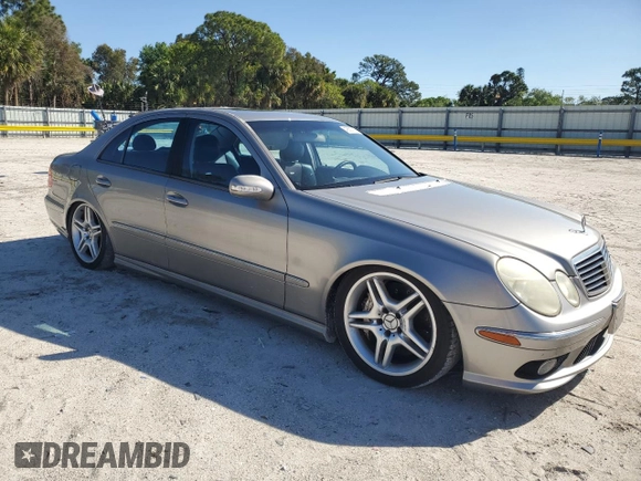 2003 Mercedes-Benz E-Class 5.5L AMG with VIN WDBUF76J83A256506, listed as a Copart auction lot 48587735 with 191,902 mi miles and Clean Title. Bid and sale history available at carsss.com. Image 4.
