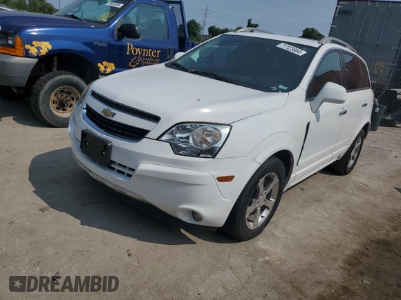 2014 Chevrolet Captiva Sport LT with VIN 3GNAL3EK9ES515710, listed as a Copart auction lot 71123984 with 100,135 mi miles and Salvage Title. Bid and sale history available at DreamBid. Image 1.
