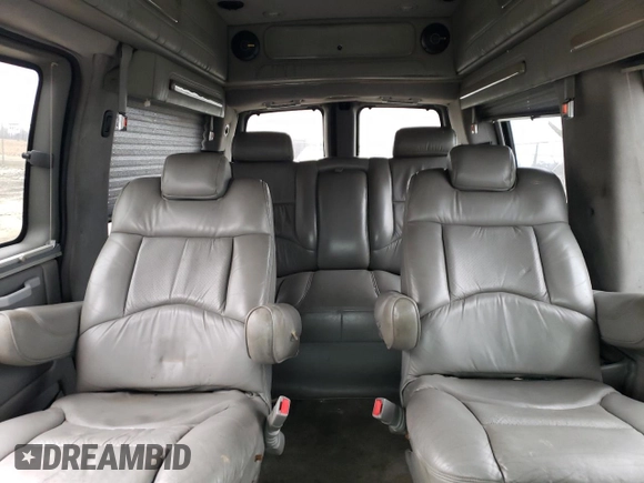 2004 Chevrolet Express Passenger with VIN 1GBFG15T841226225, listed as a Copart auction lot 44023515 with Not provided miles and Non repairable. Bid and sale history available at DreamBid. Image 10.