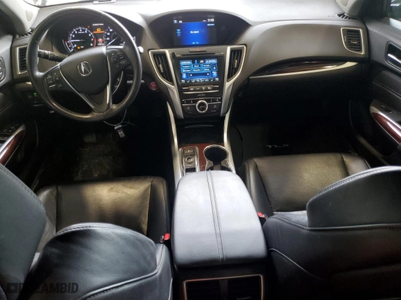 2015 Acura TLX V6 Advance with VIN 19UUB3F7XFA010380, listed as a Copart auction lot 46820195 with 115,841 mi miles and Clean Title. Bid and sale history available at carsss.com. Image 8.