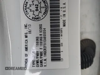 2014 Honda Accord Touring z VIN 1HGCR2F91EA800054, wystawiony jako Copart lot #44898045 z przebiegiem Nie podano mil oraz Szkoda całkowita • Salvage title. Historia ofert i sprzedaży dostępna na DreamBid. Obrazek 13.