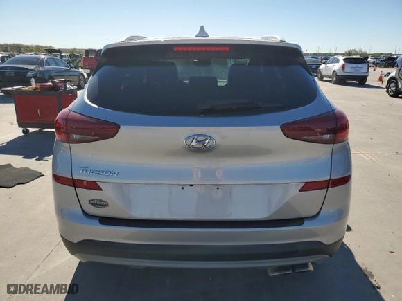 2020 Hyundai Tucson Sport with VIN KM8J33AL1LU207513, listed as a Copart auction lot 81602284 with 45,682 mi miles and Clean Title. Bid and sale history available at carsss.com. Image 6.