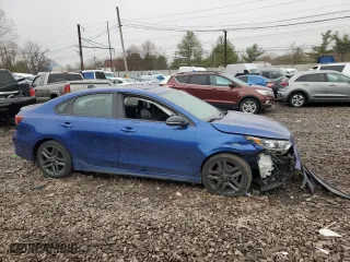 2020 Kia Forte GT-Line with VIN 3KPF34AD9LE151957, listed as a Copart auction lot 49406225 with 0 mi miles and Salvage Title. Bid and sale history available at carsss.com. Image 4.