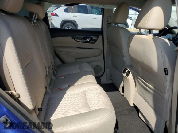 2017 Nissan Rogue SV with VIN JN8AT2MT8HW144047, listed as a Copart auction lot 62475305 with 133,167 mi miles and Salvage title. Bid and sale history available at DreamBid. Image 11.