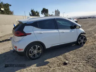 2018 Chevrolet Bolt EV Premier with VIN 1G1FX6S09J4136667, listed as a Copart auction lot 88350965 with 0 mi miles and Salvage Title. Bid and sale history available at carsss.com. Image 3.