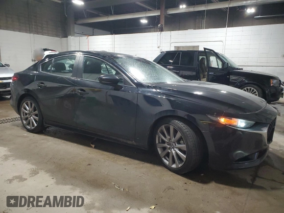 2019 Mazda 3 w/Select Pkg with VIN 3MZBPAAL7KM108549, listed as a Copart auction lot 83036084 with 93,145 mi miles and Salvage Title. Bid and sale history available at carsss.com. Image 4.