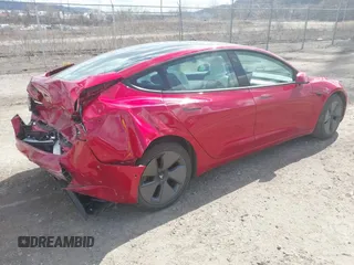 2021 Tesla Model 3 Long Range with VIN 5YJ3E1EB0MF902833, listed as a IAAI auction lot 41854474 with 41,982 mi miles and . Bid and sale history available at DreamBid. Image 4.