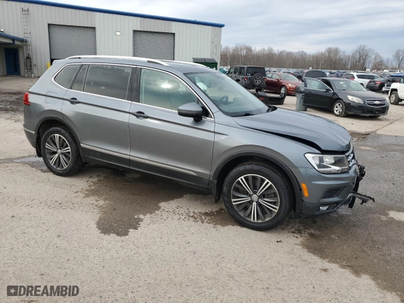 2019 Volkswagen Tiguan SE with VIN 3VV2B7AX8KM024779, listed as a Copart auction lot 53458305 with 67,337 mi miles and Salvage Title. Bid and sale history available at carsss.com. Image 4.