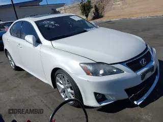 2012 Lexus IS 250 with VIN JTHBF5C25C5183046, listed as a IAAI auction lot 41587414 with 50,952 mi miles and . Bid and sale history available at DreamBid. Image 1.
