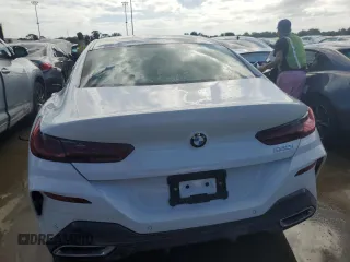 2024 BMW 8 Series 840i with VIN WBAGV2C08RCP56174, listed as a Copart auction lot 75160524 with 0 mi miles and Non Repairable. Bid and sale history available at carsss.com. Image 6.
