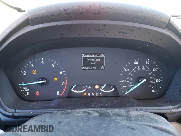 2020 Ford EcoSport S with VIN MAJ3S2FEXLC387123, listed as a Copart auction lot 47451105 with 26,683 mi miles and Salvage Title. Bid and sale history available at carsss.com. Image 9.