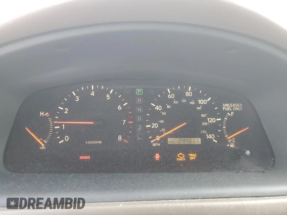 2001 Lexus ES with VIN JT8BF28GX10326716, listed as a Copart auction lot 48756055 with 244,656 mi miles and Clean Title. Bid and sale history available at carsss.com. Image 9.
