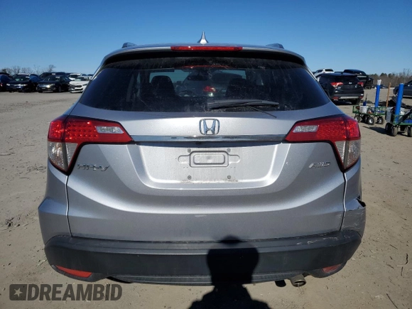 2022 Honda HR-V EX with VIN 3CZRU6H54NM754581, listed as a Copart auction lot 45108685 with 70,569 mi miles and Salvage Title. Bid and sale history available at DreamBid. Image 6.
