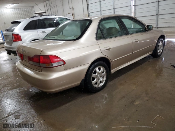 2002 Honda Accord Sdn EX with VIN 1HGCG56642A089460, listed as a Copart auction lot 48589455 with 180,873 mi miles and Salvage Title. Bid and sale history available at carsss.com. Image 3.