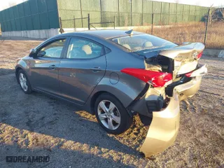 2013 Hyundai Elantra GLS with VIN 5NPDH4AE6DH363083, listed as a IAAI auction lot 41512838 with 69,789 mi miles. Bid and sale history available at carsss.com. Image 3.