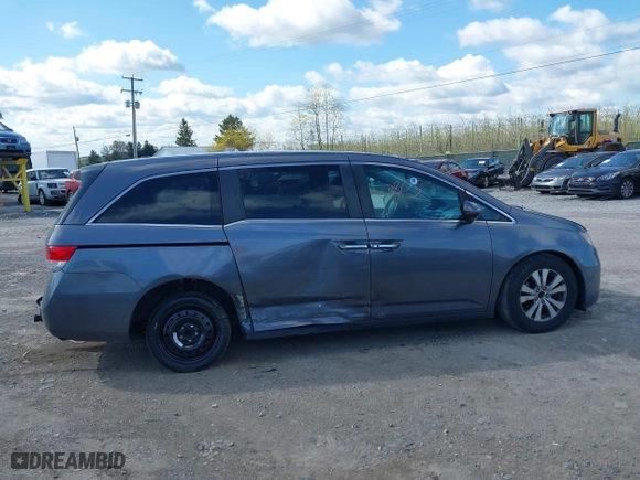 2016 Honda Odyssey SE with VIN 5FNRL5H3XGB043251, listed as a IAAI auction lot 42050805 with 156,537 mi miles. Bid and sale history available at carsss.com. Image 13.