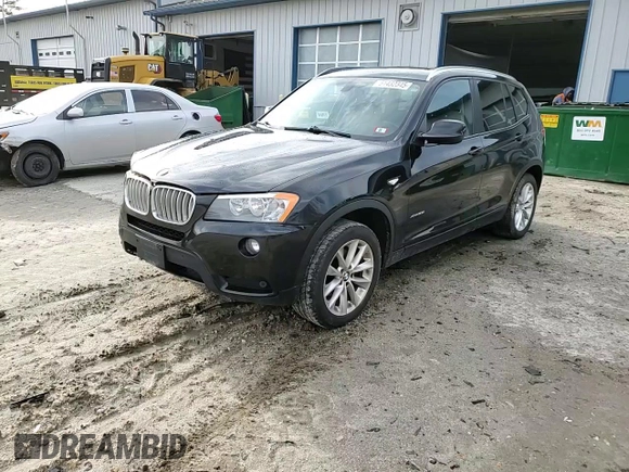 2013 BMW X3 xDrive28i with VIN 5UXWX9C50D0D08990, listed as a Copart auction lot 51432345 with 101,053 mi miles and Salvage Title. Bid and sale history available at DreamBid. Image 12.