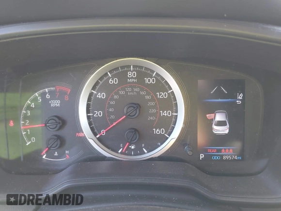2020 Toyota Corolla SE with VIN JTDS4RCE1LJ026713, listed as a IAAI auction lot 41709761 with 89,574 mi miles and . Bid and sale history available at DreamBid. Image 7.