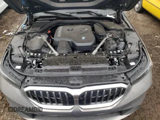 2024 BMW 5 Series 530i xDrive with VIN WBA53FJ07RCN91306, listed as a Copart auction lot 61221644 with 7,869 mi miles and Salvage Title. Bid and sale history available at carsss.com. Image 11.