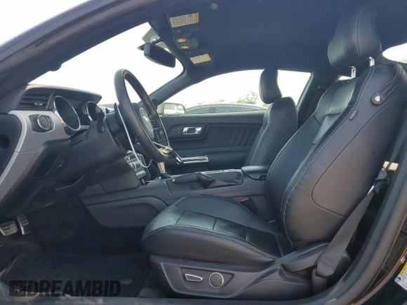 2017 Ford Mustang EcoBoost with VIN 1FA6P8TH0H5262661, listed as a Copart auction lot 54662665 with 107,258 mi miles and Salvage Title. Bid and sale history available at DreamBid. Image 7.